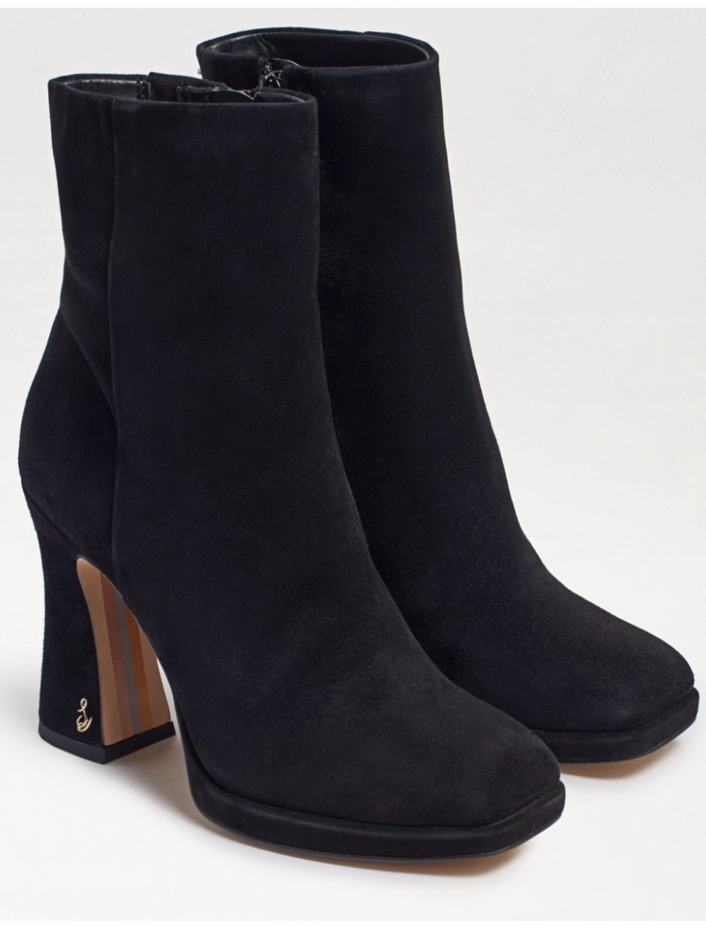 Sam Edelman Jaye Black Suede Ankle
Booties - Picture 2 of 14